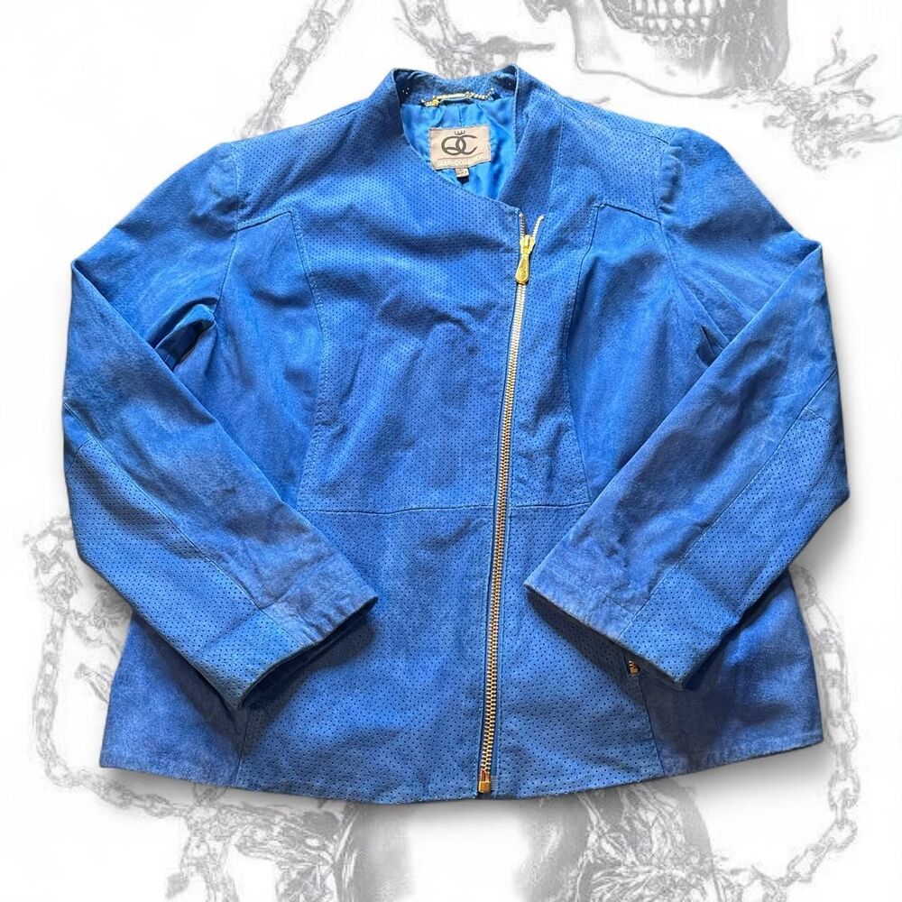 Unbranded Women's Blue and Navy Jacket